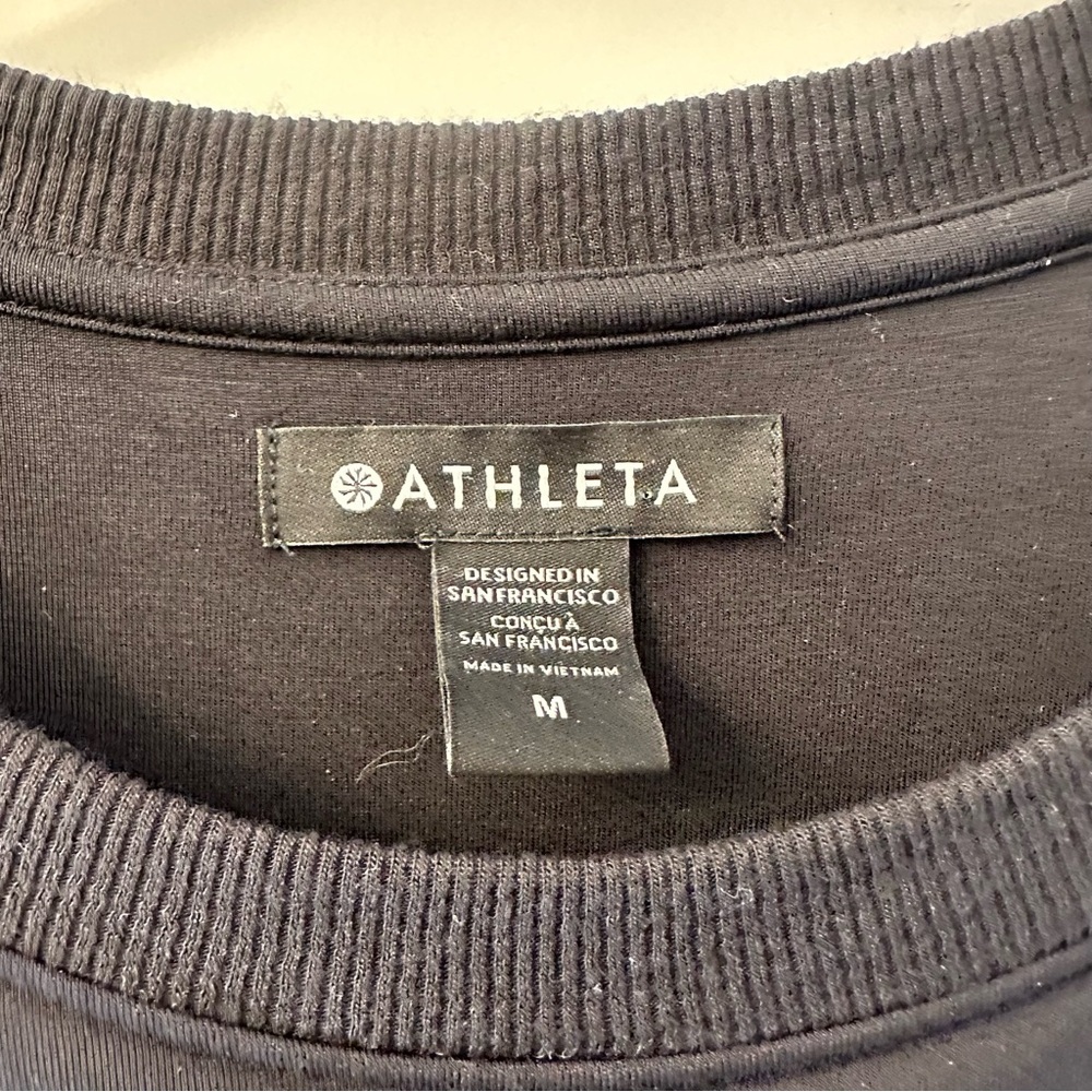Athleta Santorini Cinch Dress in Black size Medium - Picture 5 of 14